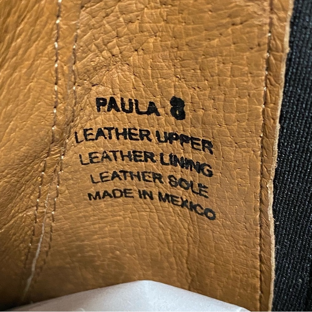 NIB Freebird Cognac Paula Boots Size 8 - Picture 7 of 8